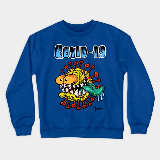 Covid - 19 Crewneck Sweatshirt by NESSHEAD